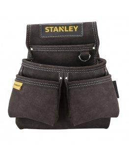 Stanley Leather Double Nail Pocket Pouch