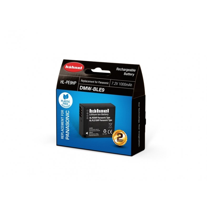 Hahnel HL-PE9HP (DMW-BLE9) Liitiumioon (Li-Ion) 1000 mAh – 3