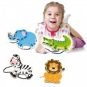 Puzzle Wooden shoelace game Animals, Viga Puzzle Wooden shoelace game Animals, Viga