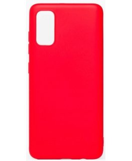 Evelatus Samsung Galaxy S20 Nano Silicone Case Soft Touch TPU Red