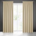 Eurofirany RITA Night curtain made of smooth fabric, 140X270 cm, strip / tunnel / hooks, color: beige Eurofirany RITA Night curtain made of smooth fabric, 140X270 cm, strip / tunnel / hooks, color: beige