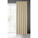 Eurofirany RITA Night curtain made of smooth fabric, 140X270 cm, strip / tunnel / hooks, color: beige Eurofirany RITA Night curtain made of smooth fabric, 140X270 cm, strip / tunnel / hooks, color: beige