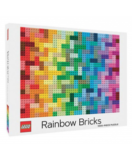 Dėlionė LEGO Rainbow Bricks 1000 dalys