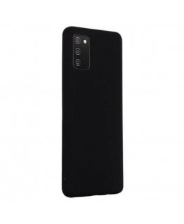 Evelatus Samsung Galaxy A02s Nano Silicone Case Soft Touch TPU Black