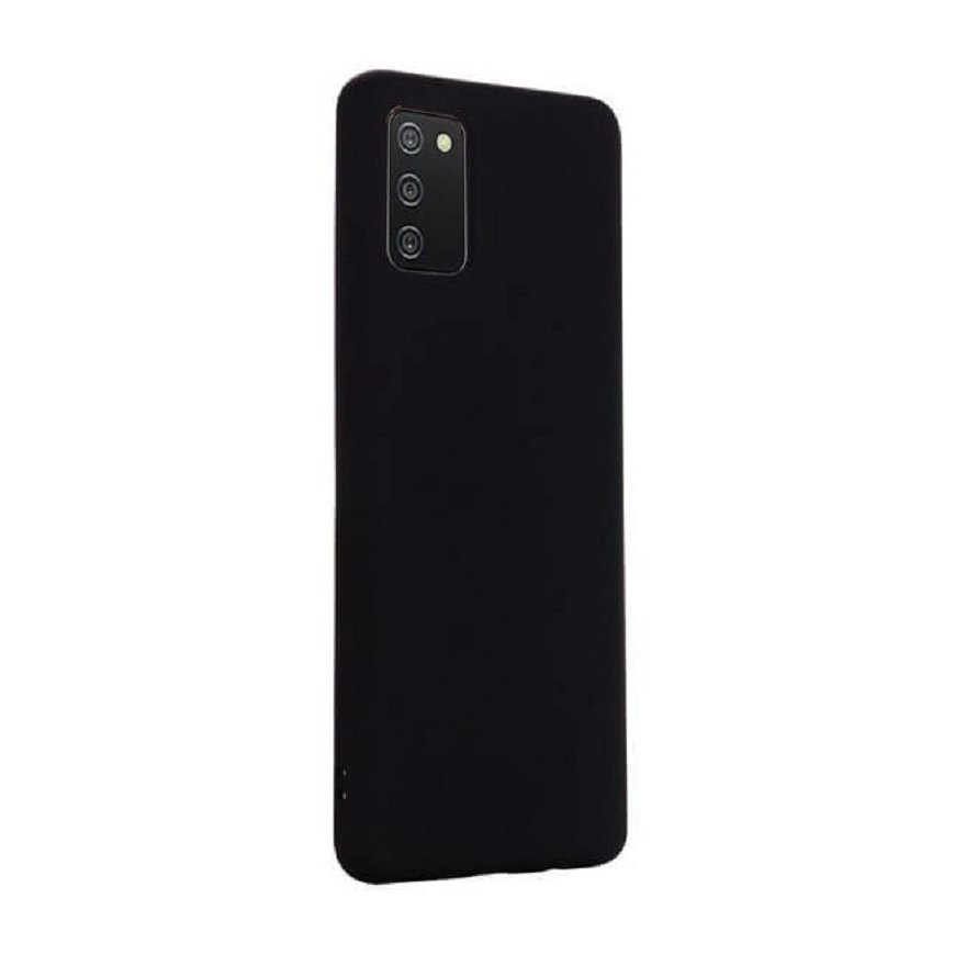 Evelatus Samsung Galaxy A02s Nano Silicone Case Soft Touch TPU Black