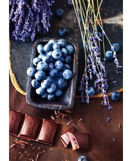 Beldizart SALE (discontinued) Chocolate and Blueberry 38*48 cm WD046