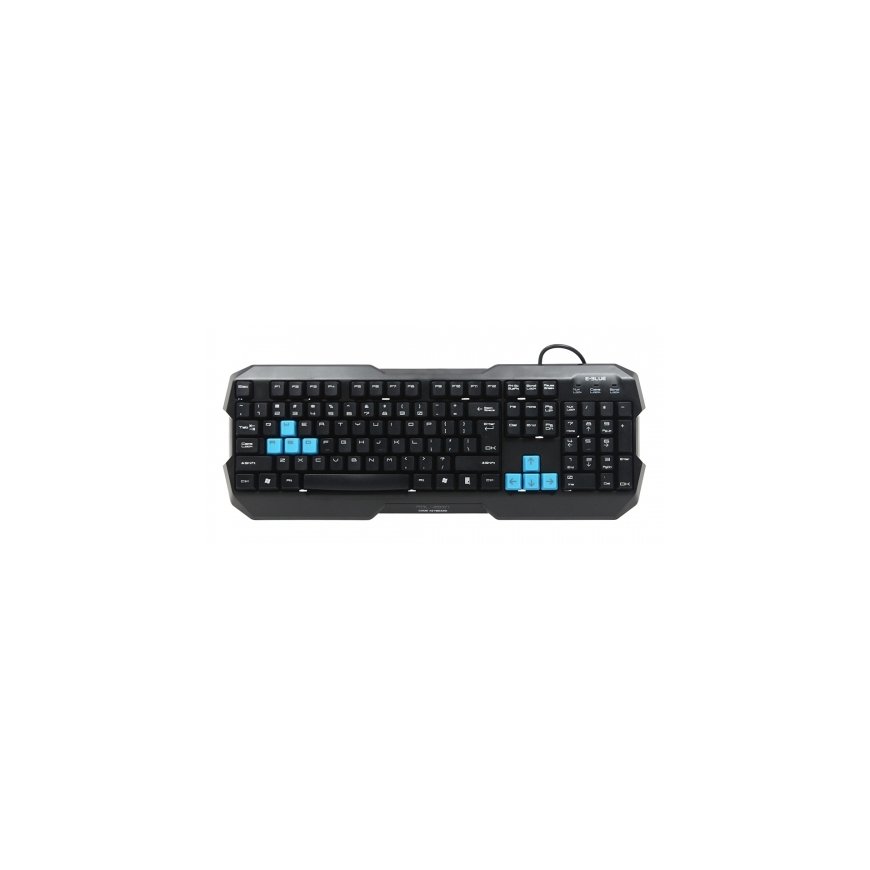 E-blue EKM075BK tastatūra USB QWERTY Angļu