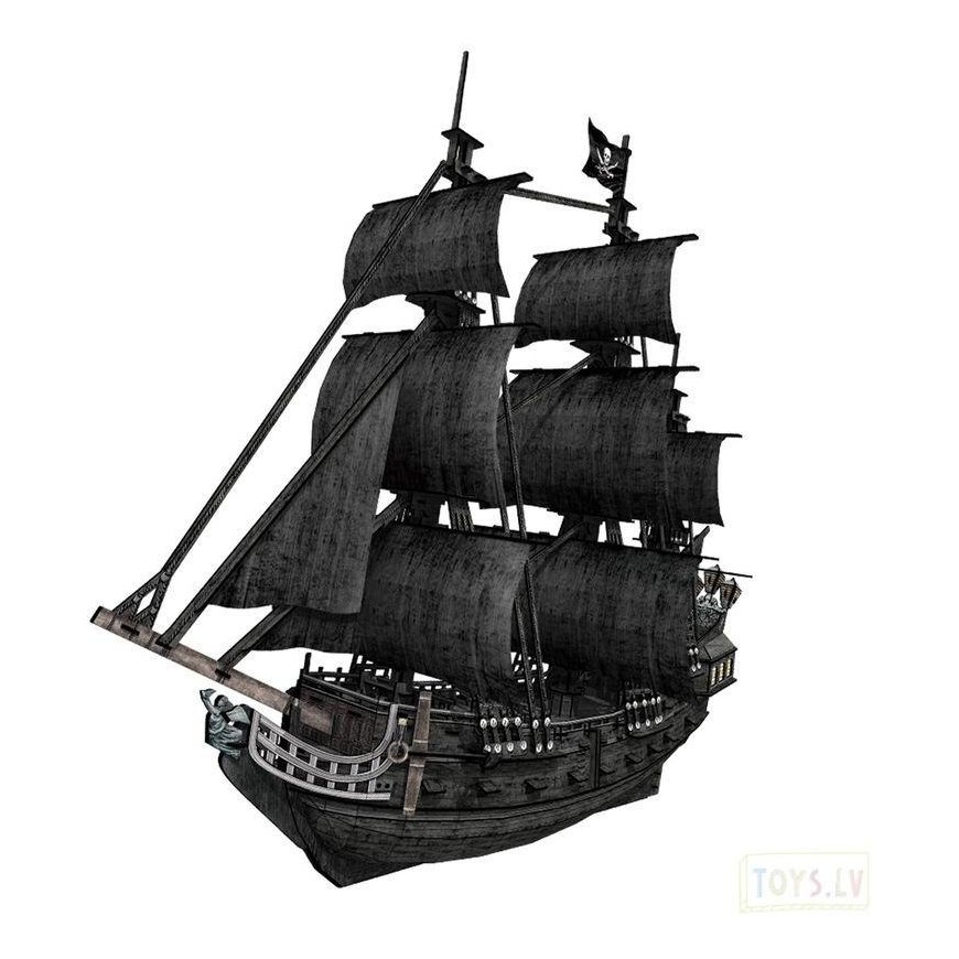 CUBIC FUN Dėlionė CubicFun 3D siaurapjūklis Piratų laivas „Karalienė Ana“ – 4