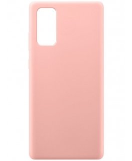 Evelatus Samsung Galaxy Note 20 Nano Silicone Case Soft Touch TPU Beige