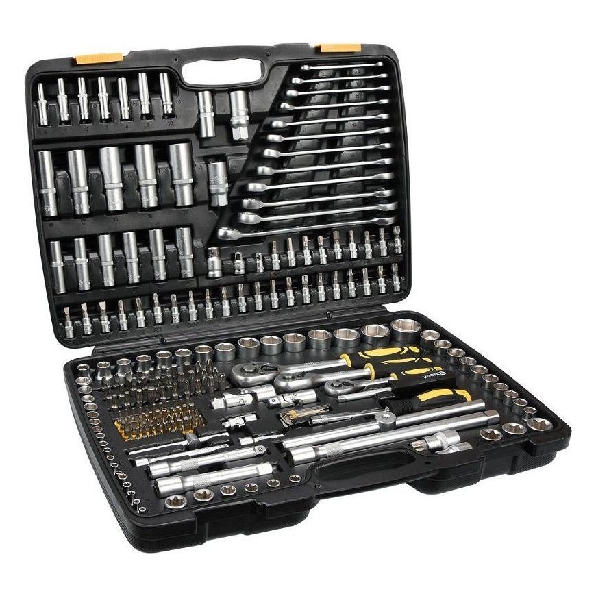 Įrankių rinkinys XXL Vorel 58700 - 1/4'', 3/8'', 1/2'' - 216 vnt – 3