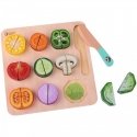 Classic World wooden cutting vegetable set Classic World wooden cutting vegetable set