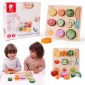 Classic World wooden cutting vegetable set Classic World wooden cutting vegetable set