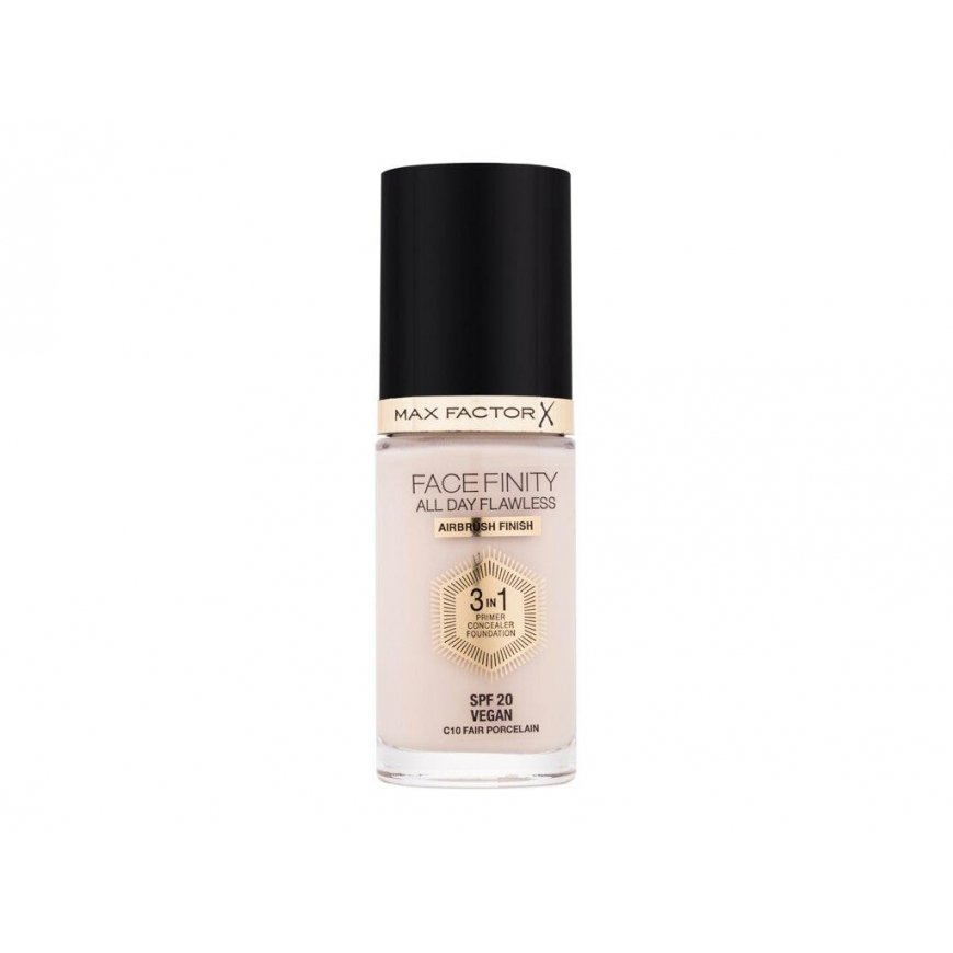 Max Factor Facefinity All Day Flawless foundation for women 30 ml, FAIR PORCELAIN