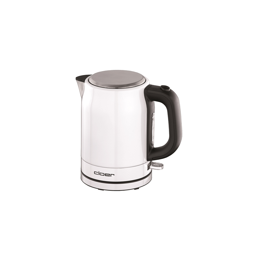 Virdulys CLoer Standard, Nerūdijantis plienas, Baltas/stainless steel, 2200 W, 360° rotational base, 1 L
