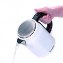 Virdulys CLoer Standard, Nerūdijantis plienas, Baltas/stainless steel, 2200 W, 360° rotational base, 1 L Virdulys CLoer Standard, Nerūdijantis plienas, Baltas/stainless steel, 2200 W, 360° rotational base, 1 L