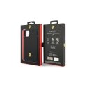 Case Ferrari FEHCP14MSIBBK iPhone 14 Plus 6.7" Black/Black Hard Silicone Metal Logo