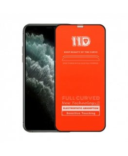 - Apple стекло iPhone Xs Max / 11 Pro Max Black 9H тех.пак