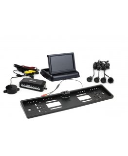 Amio Parking sensor kit tft02 4.3 "with camera hd-402-led 4 sensors black"gold"