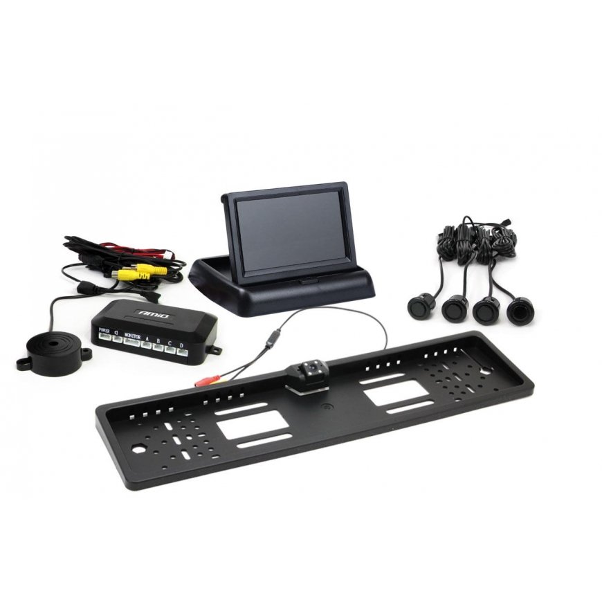 Amio Parking sensor kit tft02 4