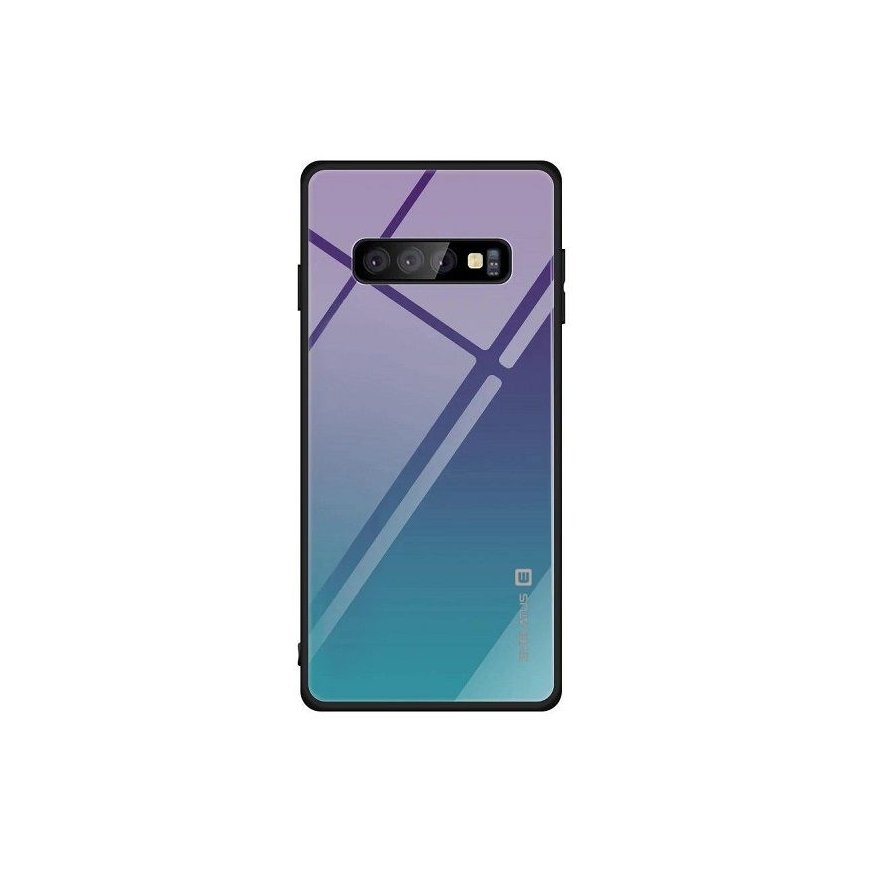 Evelatus Samsung Galaxy A50 Gradient Glass Case 3 Under Water