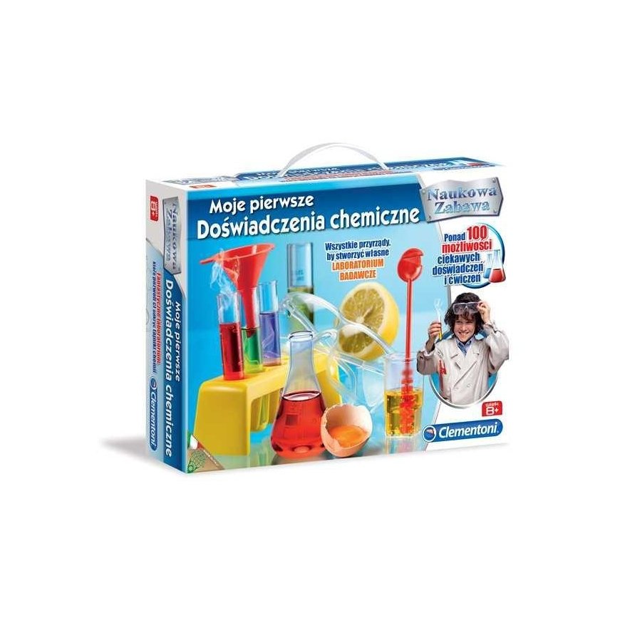 Clementoni Mokslinis rinkinys Mano pirmieji cheminiai eksperimentai – 2