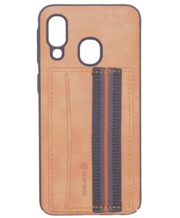 Evelatus Samsung A40 Cubit Plastic Brown