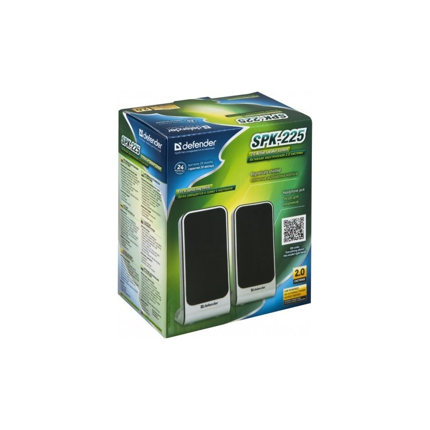 Defender SPK-225 Black Wired 4 W – 3