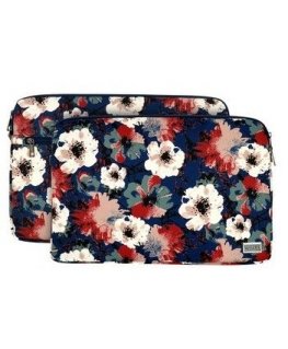 iLike Universal WONDER SLEEVE LAPTOP 13-14 INCHES CAMELLIA Blue Red
