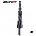 Pakopinis grąžtas RUKO ULTIMATECUT HSS Ø6-20mm Pakopinis grąžtas RUKO ULTIMATECUT HSS Ø6-20mm
