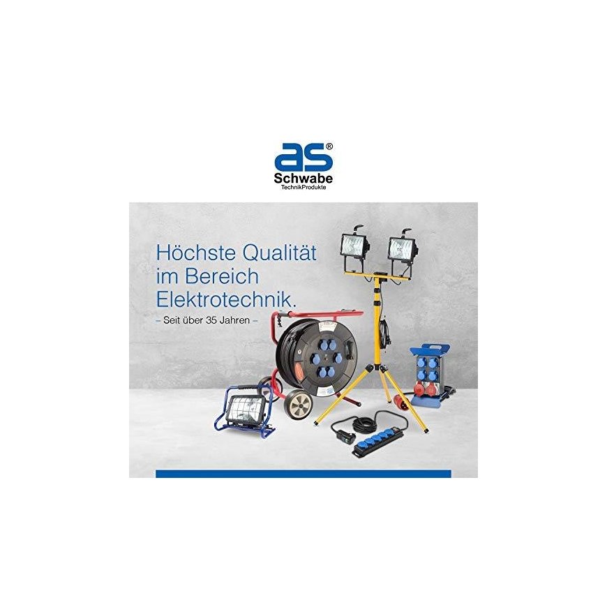 AS Schwabe Extension cord AS-SCHWABE H05VV-F