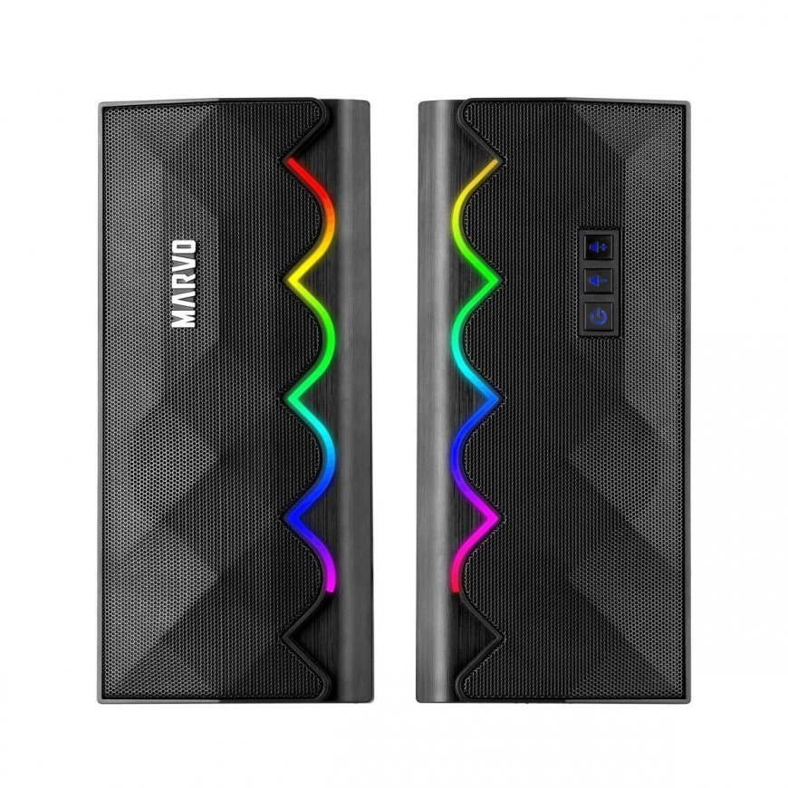 Kompiuterio kolonėlės Garso kolonėlė Marvo SG-269 Rainbow – 4