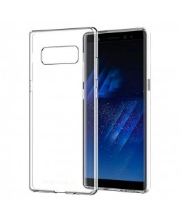 Evelatus Samsung Galaxy Note 8 Clear Silicone Case 1.5mm TPU Transparent