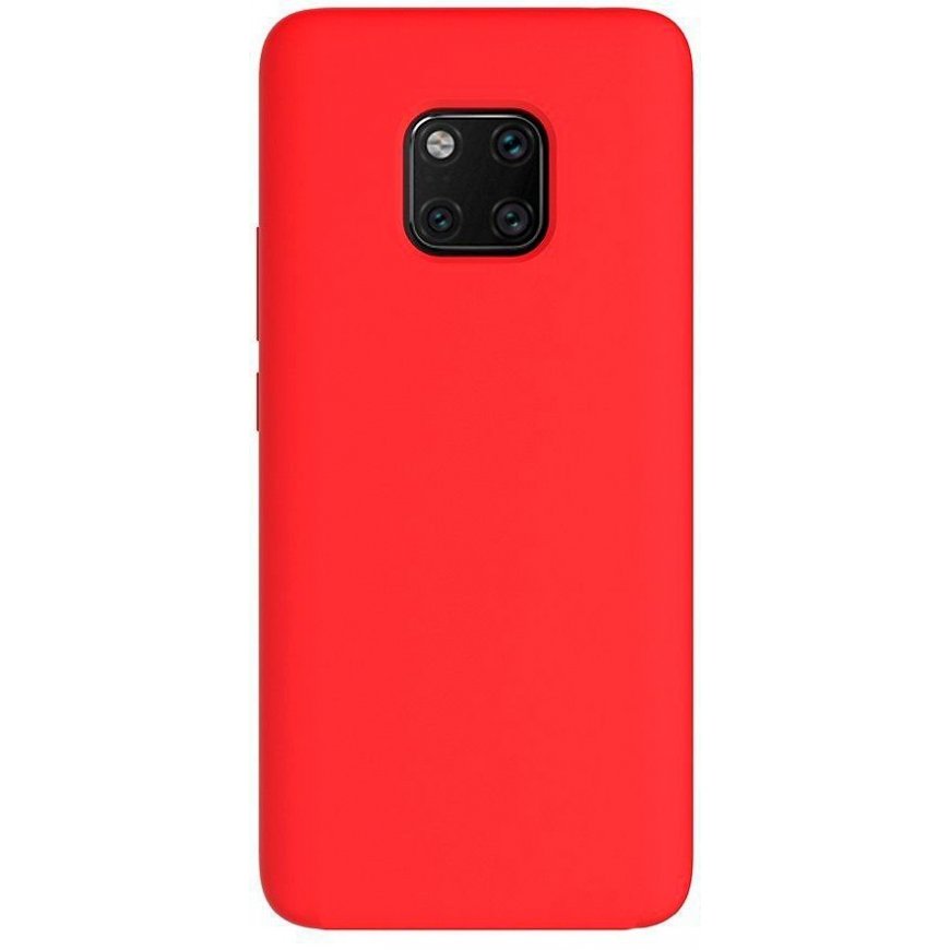 Evelatus Huawei Mate 20 Pro Premium Soft Touch Silicone Case Red