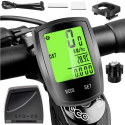 Goodbuy 18667 Wireless Waterproof Bike Speedometer for Bikes IPX4 | LCD