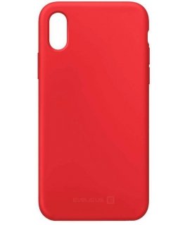 Evelatus Apple iPhone X Nano Silicone Case Soft Touch TPU Red