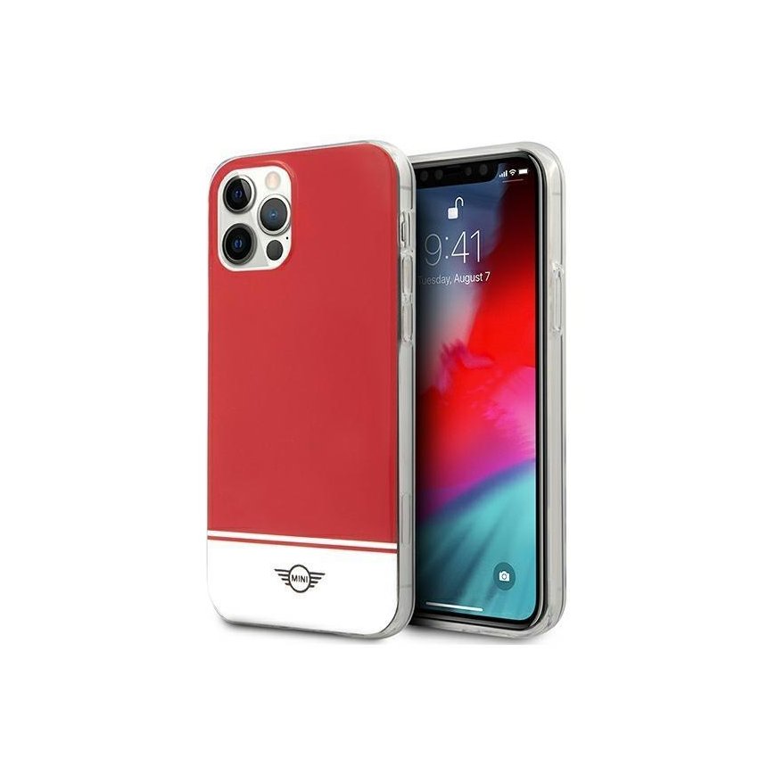 Mini Morris Mini MIHCP12LPCUBIRE iPhone 12 Pro Max 6.7" Red/Red Hard Case Stripe Collection – 2