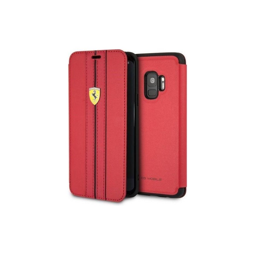 Case Ferrari Book FESURFLBKTS9REB S9 G960 red/red City – 2