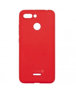 Evelatus Xiaomi Redmi 6 Nano Silicone Case Soft Touch TPU Red