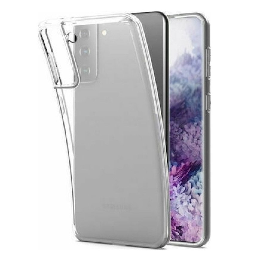 Evelatus Samsung Galaxy S21 Plus Clear Silicone Case 1.5mm TPU Transparent