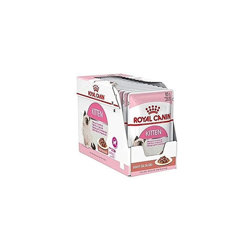 Royal Canin FHN Kitten Instinctive in sauce - wet food for kittens - 12x85g – 5
