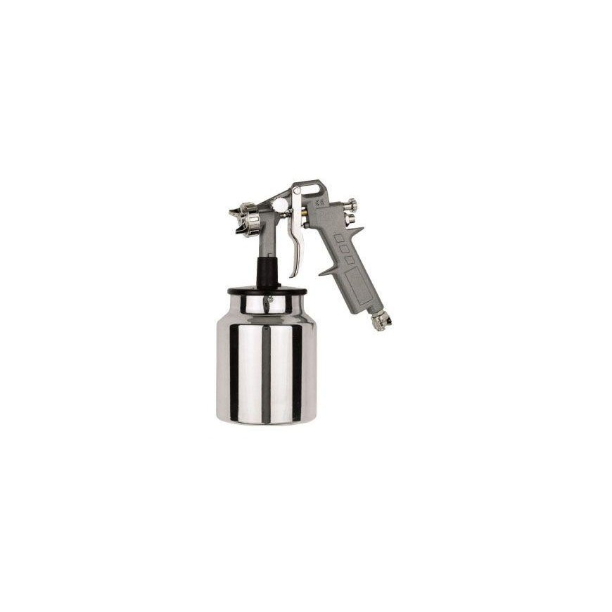 66244 Spray gun with lower hopper, Mega