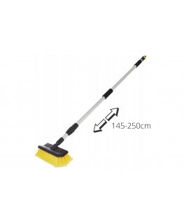 Amio Szczotka do mycia teleskopowa 145-250cm, połowowa