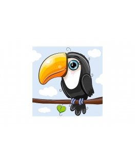 Beldizart Baby Toucan 20*20 cm WD2526