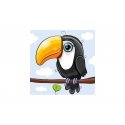 Beldizart Baby Toucan 20*20 cm WD2526 Beldizart Baby Toucan 20*20 cm WD2526