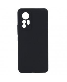 Evelatus Xiaomi 12 Lite Premium Soft Touch Silicone Case Black
