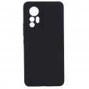 Evelatus Xiaomi 12 Lite Premium Soft Touch Silicone Case Black