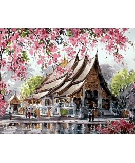Beldizart Pagoda 48*38 cm WD129