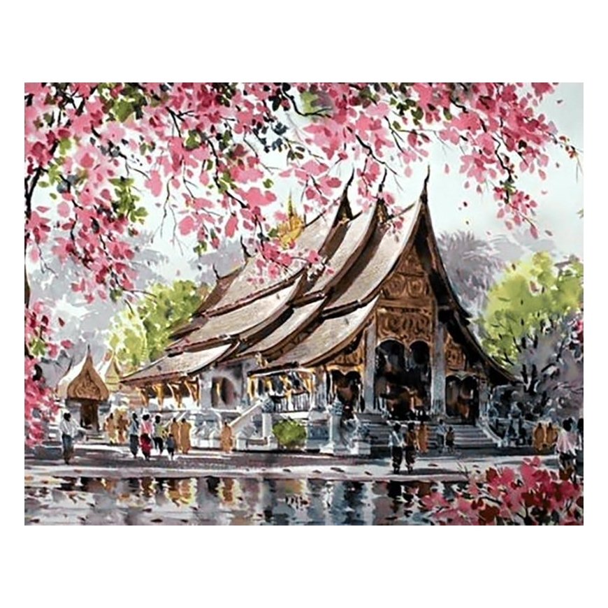 Beldizart Pagoda 48*38 cm WD129