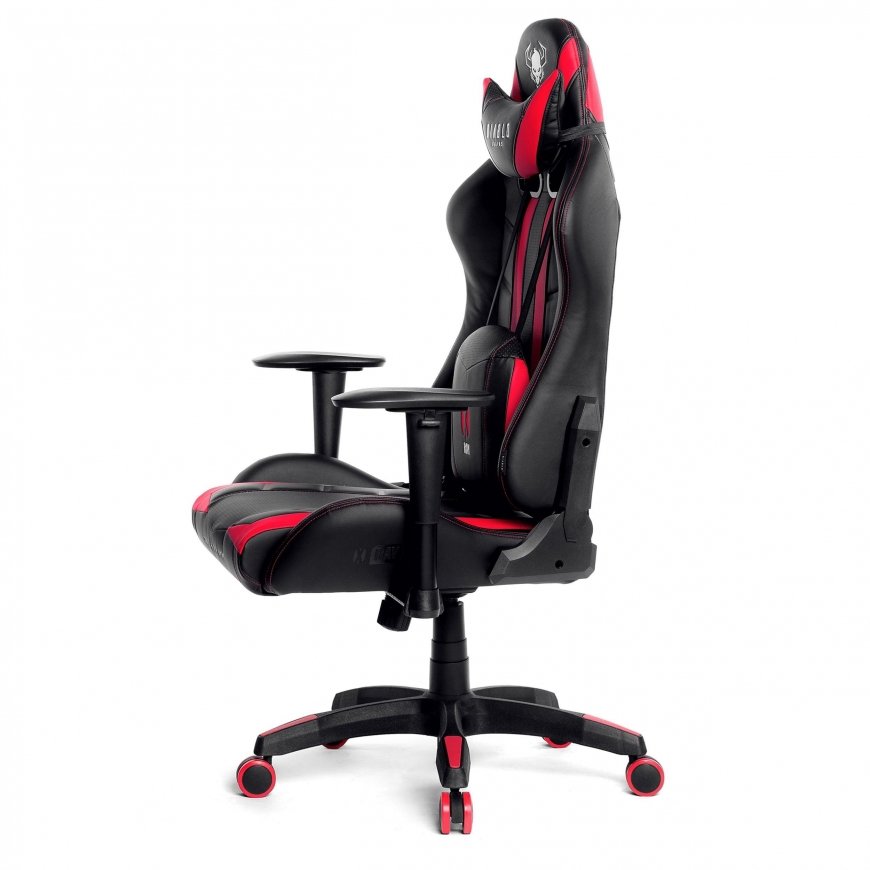 Diablo Chairs Diablo X-Ray 2.0 Normal Size black - red ergonomic chair – 4