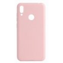 Evelatus Huawei Y7 2019 Nano Silicone Case Soft Touch TPU Pink Sand